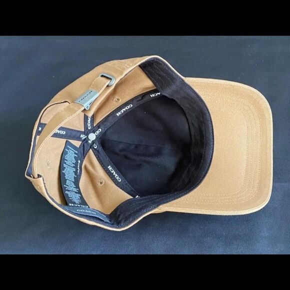 Coach Tan and Brown Hat - Picture 3 of 4